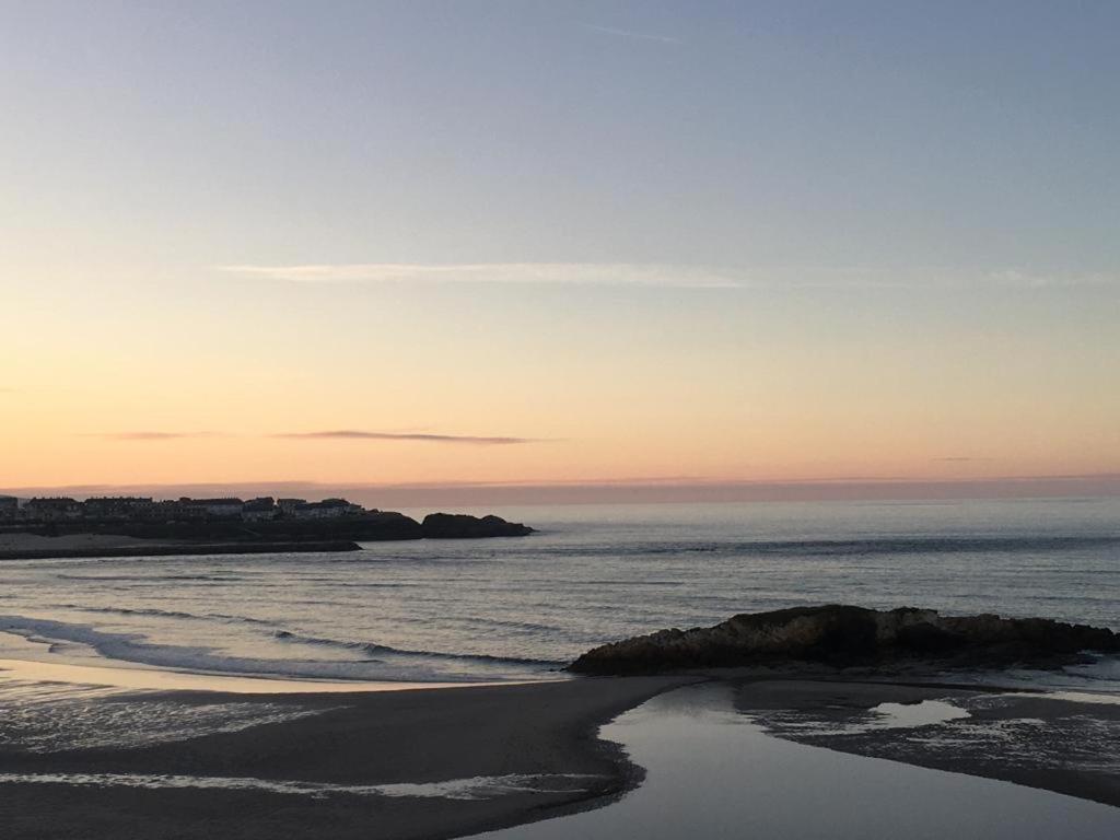 Apartamento Con Hermosas Vistas A La Playa Del Altar Sieiro 외부 사진